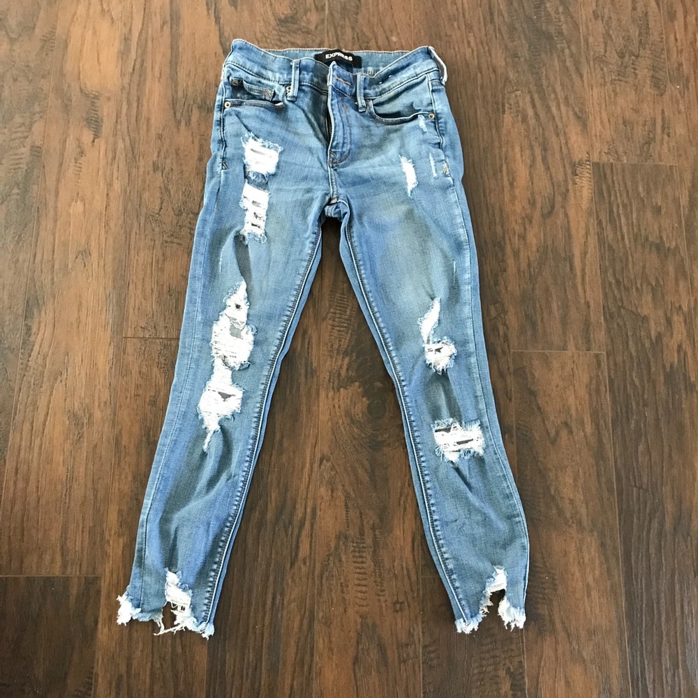 Express Ripped Jeans